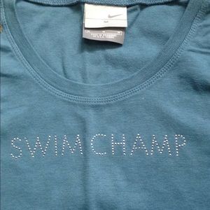 Nike swim champ tank top